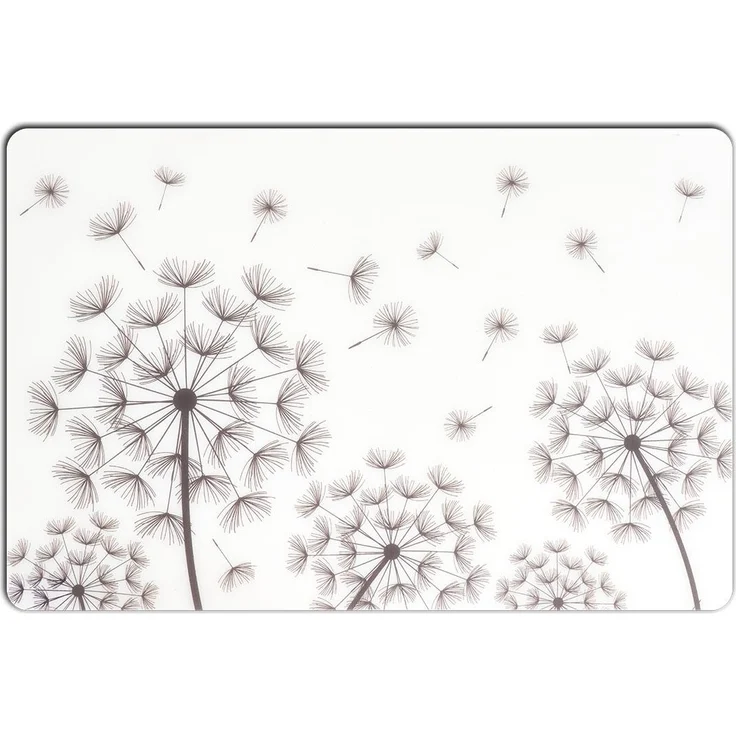 Zeller Present Platzset 'Pusteblume', Kunststoff, transparent/
