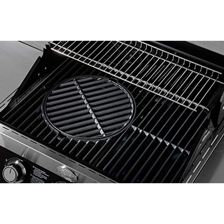 RÖSLE Grillrost 'Vario' für Videro G3 & G4, emailliertes Gusseisen, schwarz, 45 x 39,5 cm – Bild 7