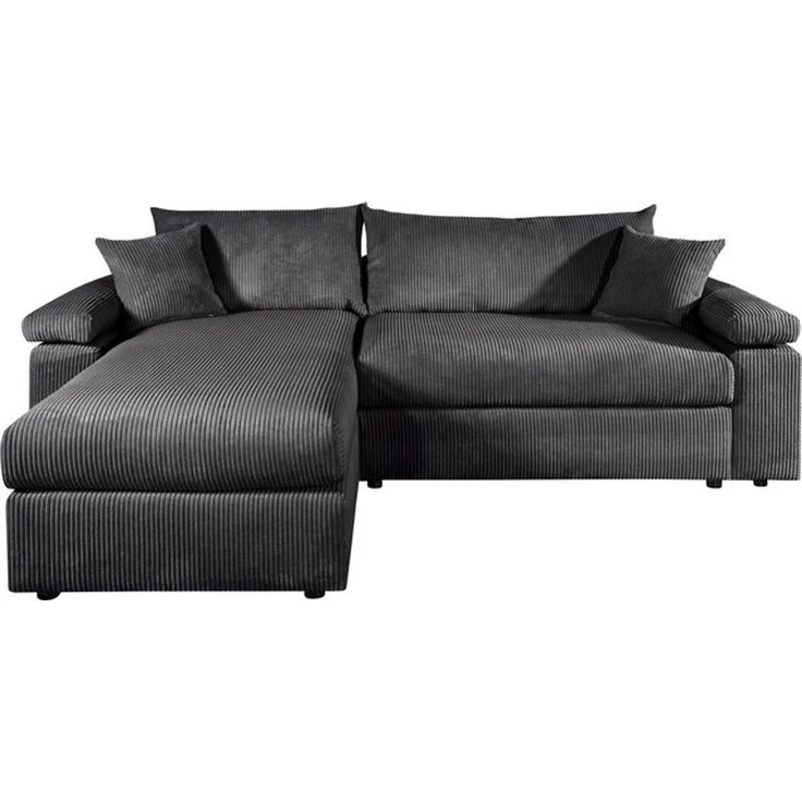 OTTO home Ecksofa Cosy L-Form, Breite 234 cm, Sitzaufbau im Sandwich-Federkern, mit Kaltschaumauflage, Bezüge in Cord oder Struktur weich wählbar – Bild 4
