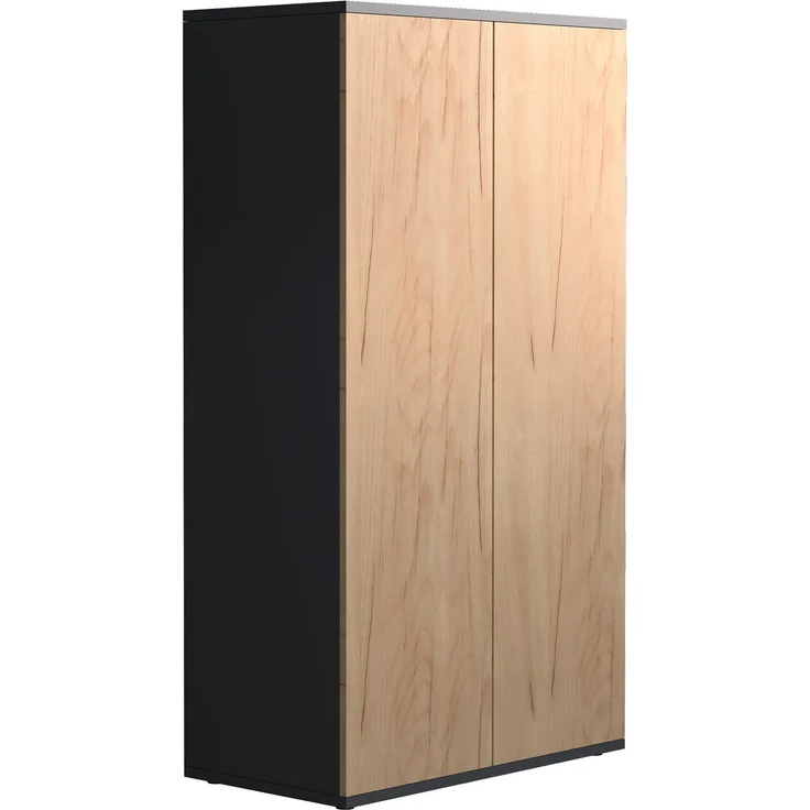 VCM Kommode & Sideboard Dalosa 918324 Anthrazit / Honig-Eiche H. 108 x B. 60 x T. 32 cm – Bild 1
