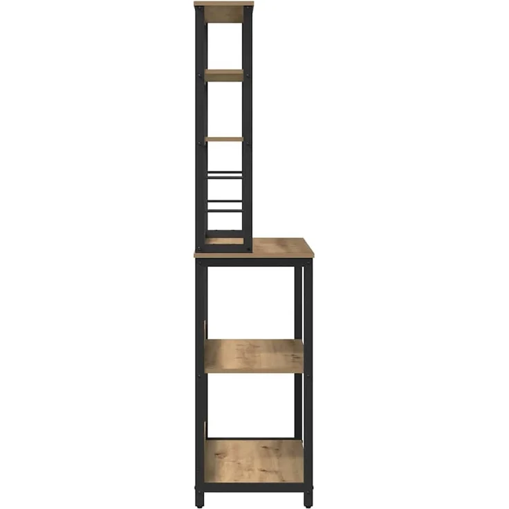 vidaXL Küchenregal Artisan-Eiche 80 x 40 x 168 cm Holzwerkstoff 883891 – Bild 6