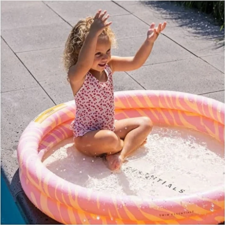 Swim Essentials Pool Swim Essentials Swimming Pool 100 cm Pink Zebra 100x17 cm – Bild 6