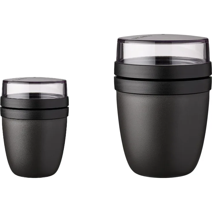 Mepal ELLIPSE Lunchpot Set 2-teilig Nordic Black