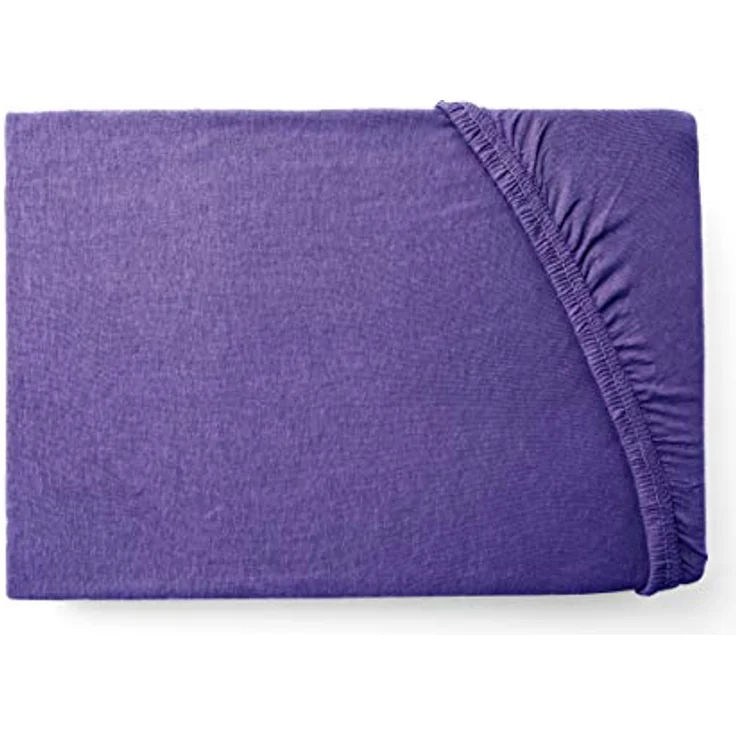 Hometex Premium Textiles Spannbettlaken Jersey Spannbettlaken 100% Baumwolle, Jersey, Gummizug: Rundumgummizug, Premium-Jersey Matratzenhöhe bis 23 cm – Bild 3