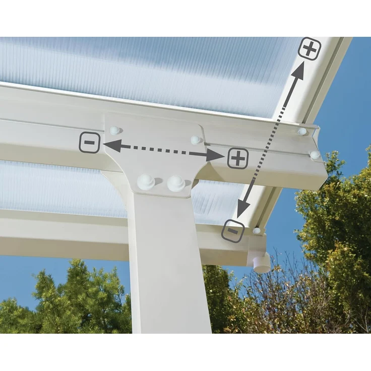 Palram - Canopia Aluminium Terrassenüberdachung – Bild 5