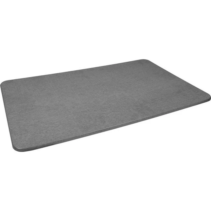Cornat Kieselgur Badematte 60x39cm Naturmaterial Antibakteriell Rutschfest Saugstark Steinplatte Badvorleger – Bild 4