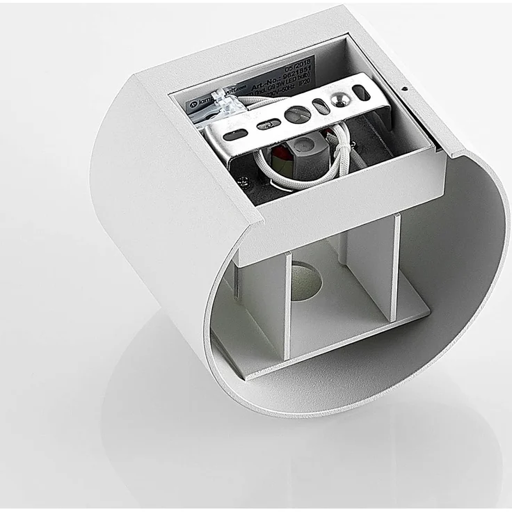 Arcchio Wandleuchte Zuzana, Metall, Weiß IP20, 1 x 8 W LED – Bild 9