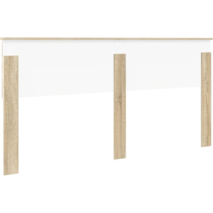 vidaXL Kopfteil Sonoma-Eiche Holzwerkstoff 90 x 183 x 7 cm Braun – Bild 6