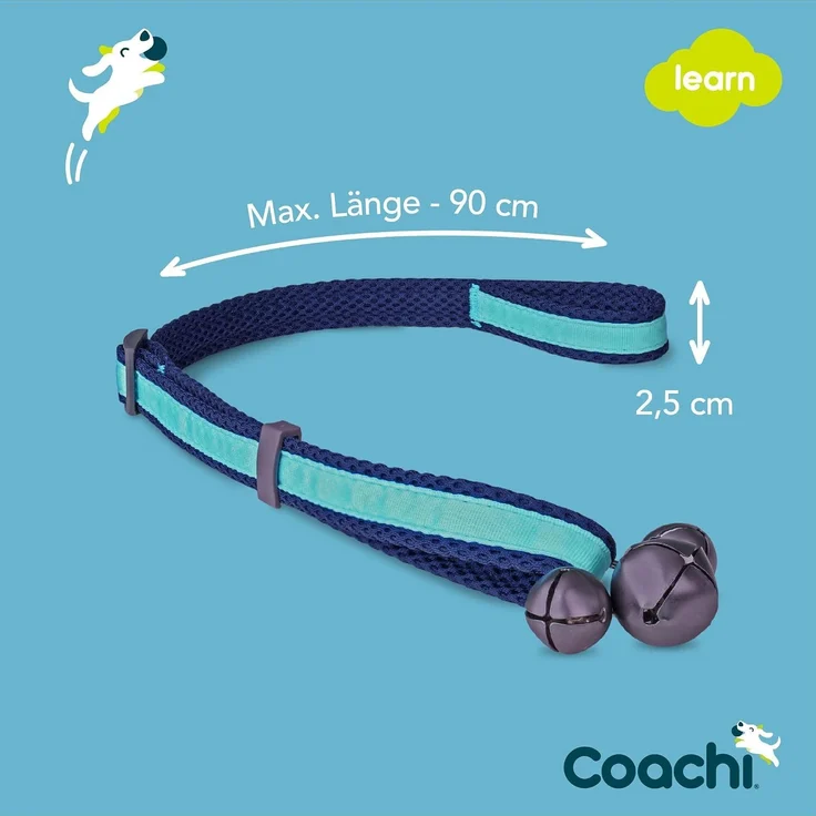 Coachi Glocken für Toilettentraining dunkelblau/hellblau, 90 x 2,5 cm – Bild 4