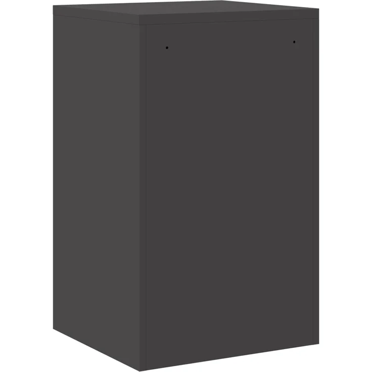 vidaXL Aktenschrank Schwarz 45,5 x 42 x 74,5 cm Kaltgewalzter Stahl 891610 – Bild 9