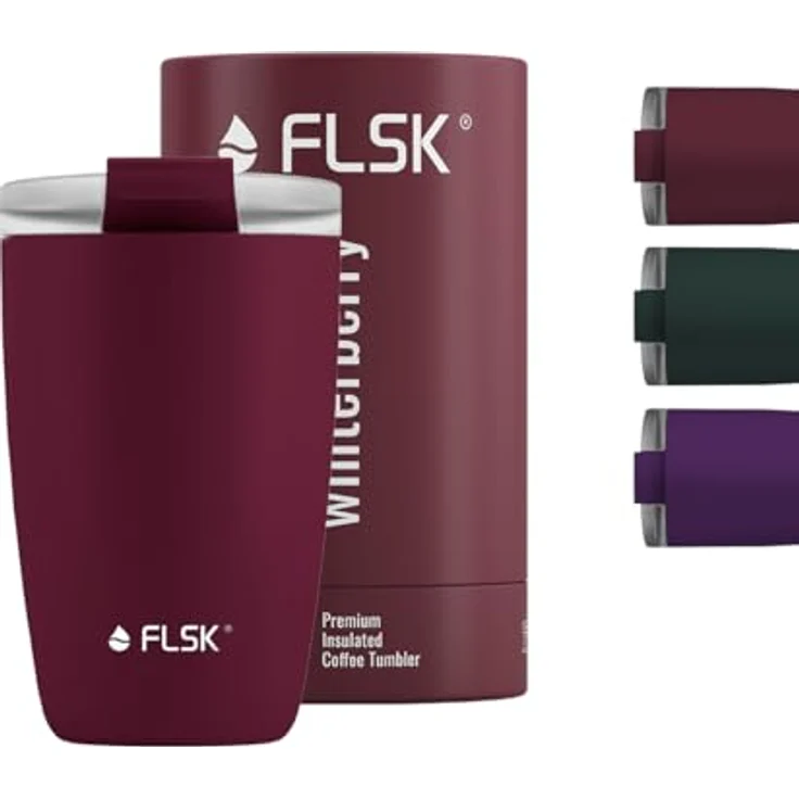 FLSK Evo Kaffeebecher 350 ml Winterberry – Bild 1