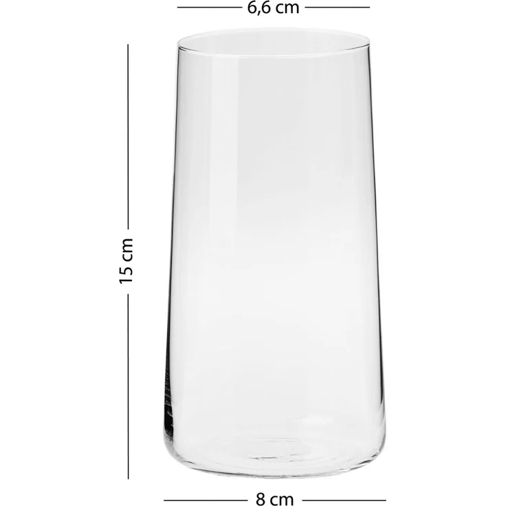 Hermia Concept 'Dragonfly 520' Gläser-Set (4-teilig), Transparent, 8 x 8 x 15 cm, 520 ml – Bild 6