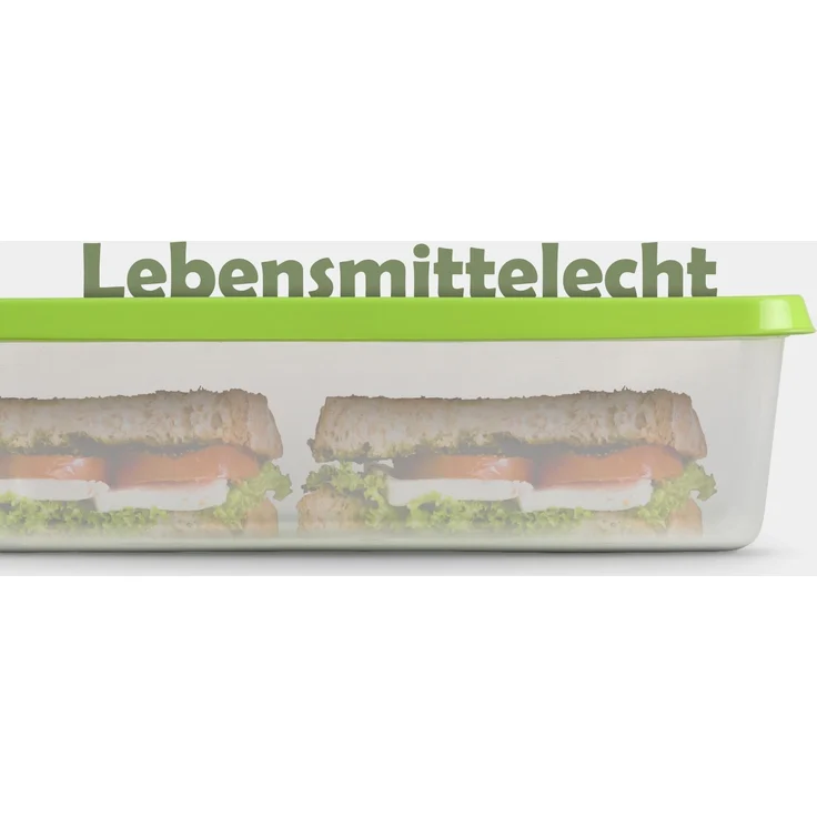 Frischhaltedosen für Lebensmittel 1,25 L ( 6er Pack ) Vorratsdose, Aufbewahrungsbox für Obst, Gemüse oder Snacks, Meal Prep Box, Lunchbox – Bild 6