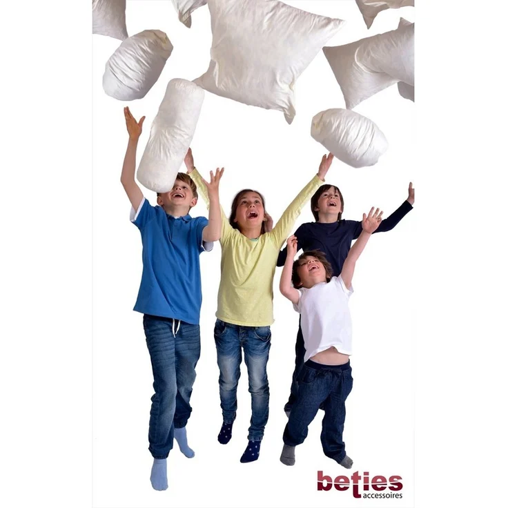 beties Daunenkissen PublikSoft, Füllung: 70% Daunen, 30% Federn, Bezug: Baumwolle, 1 Stück, Rechteckig ca. 30x50 cm kein Lebendrupf, waschbar – Bild 2