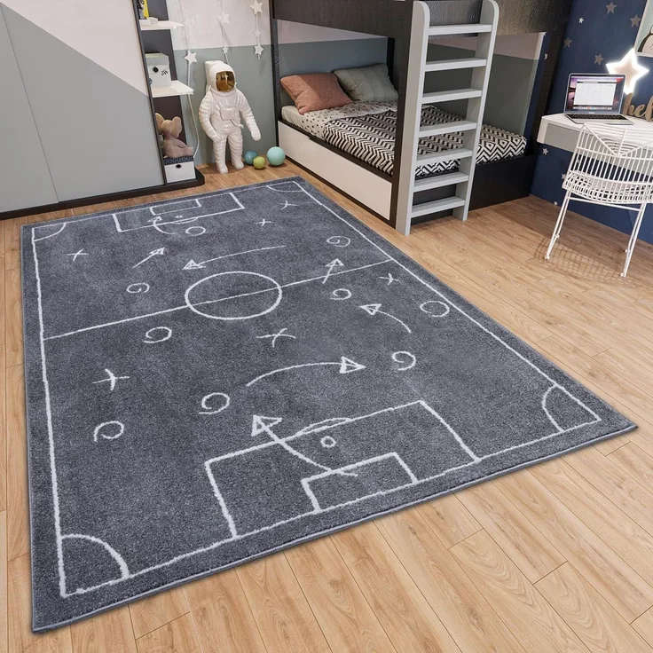 HANSE Home Kinderteppich Adventures Gameplan, rechteckig, Höhe: 7 mm, Spielteppich, fest, Kinderzimmer, Kurzflor, Spielunterlage