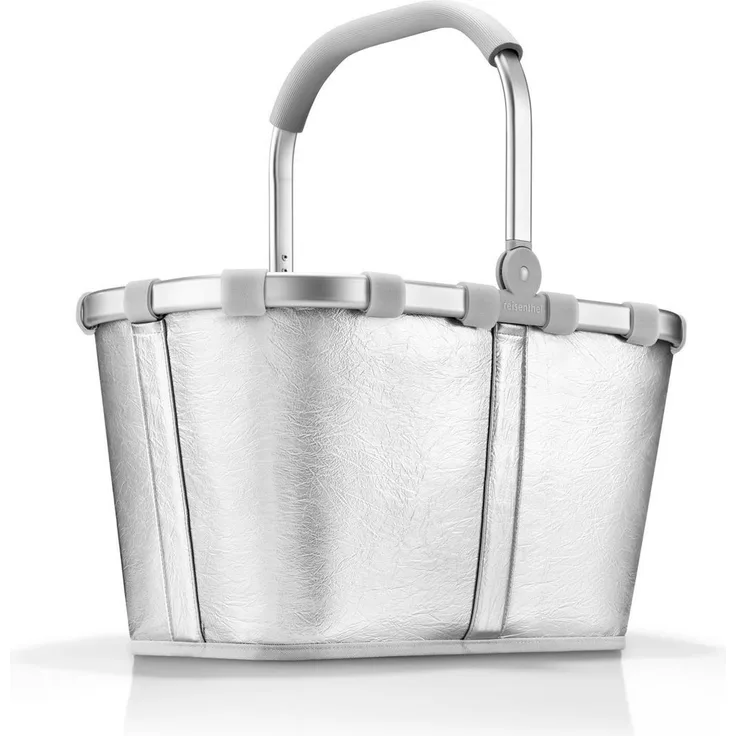 reisenthel carrybag Einkaufskorb silver crackle Tragekorb BK7088