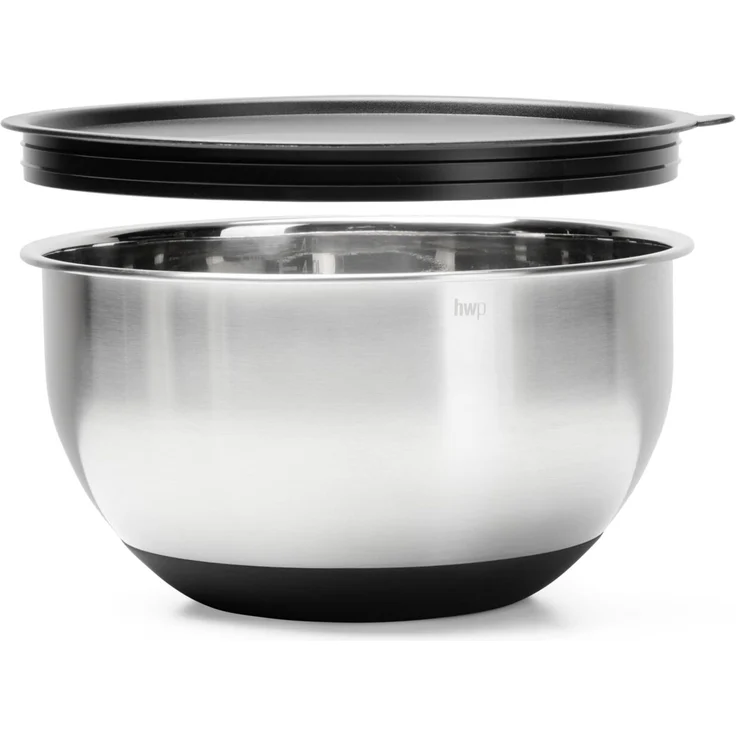 Homeware Vorratsdosen 8-teilig, Edelstahl silber, 50 x 20 x 50 cm, mit Deckel und Einsätzen – Bild 4