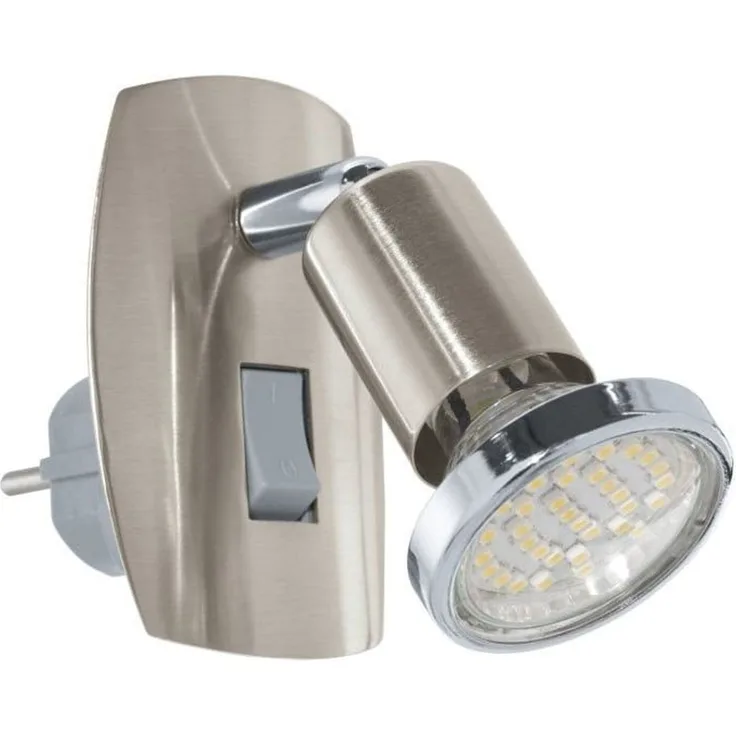 Steckerleuchte, für LED/GU10/230V/5W, inkl. LED/GU10/230V/3W
