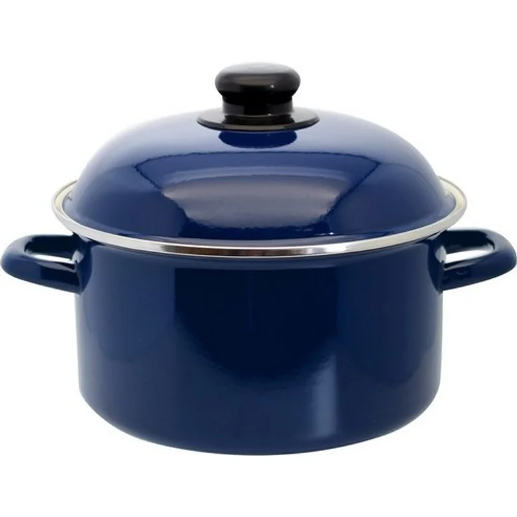 Elo Kochtopf Emaille-Kochgeschirr, Blaubeercrumble-Finish – Bild 2