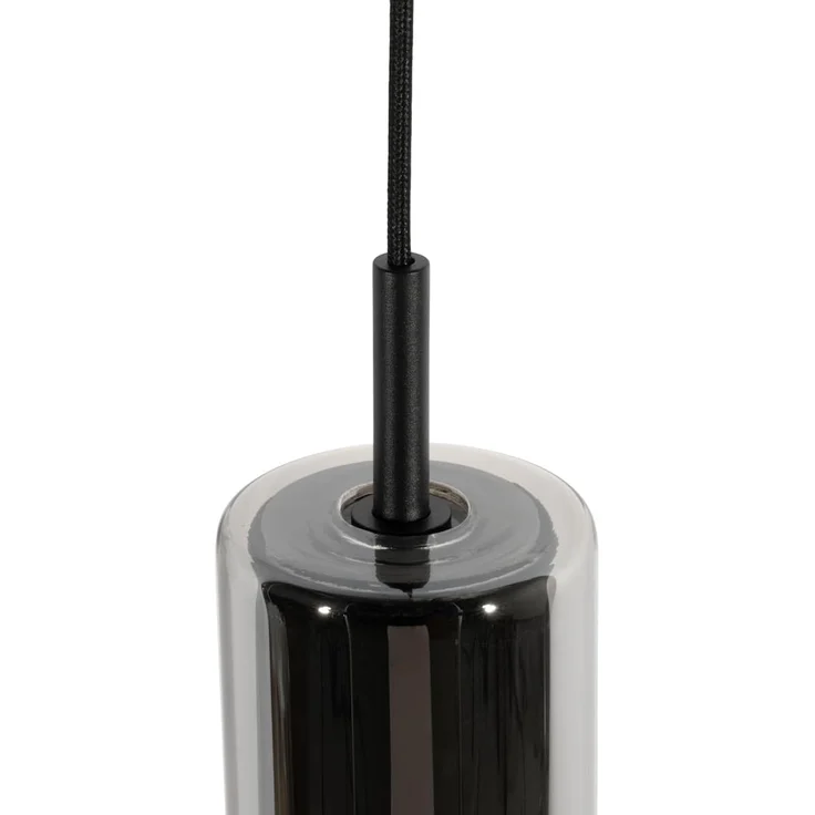 Qazqa Schienensystem-Sets Iconic lloyd, ohne Leuchtmittel, GU10, Schwarz, Modern, Glas, Deckenstrahler 1-flammig – Bild 4