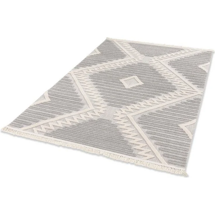 SCHÖNER WOHNEN-Kollektion Teppich Summer 6352, rechteckig, Höhe: 6 mm, In- und Outdoor geeignet, Hoch Tief Struktur, Robuster Teppich – Bild 4