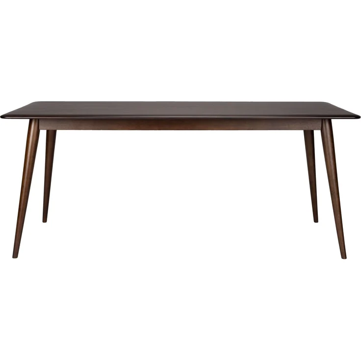 DutchBone Esstisch Elroy aus Gummibaumholz in Walnussbraun Braun 80x180x75 cm – Bild 3