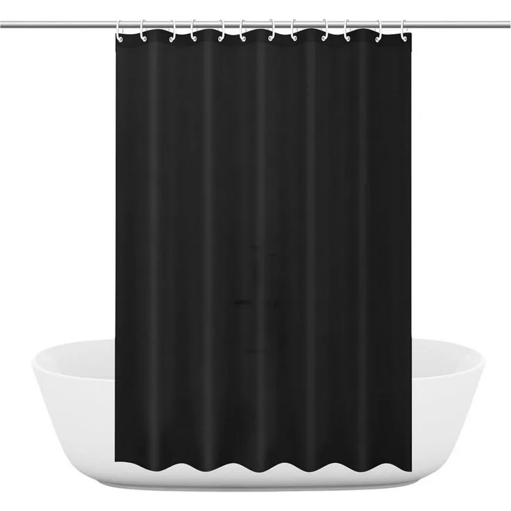 Diwzbyn Duschvorhang Anti-Schimmel Badezimmervorhang, Wasserdicht und Waschbar Breite 180 cm (1-tlg), Perfekt für Badewanne & Dusche