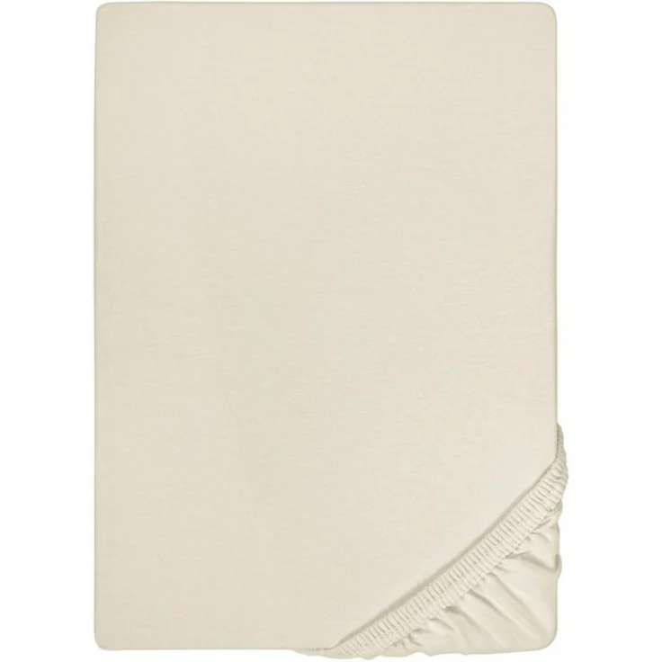biberna Jersey-Elastic-Boxspring-Spannbetttuch, grau, 1 x 90 x 190 cm - 100x220 cm – Bild 4