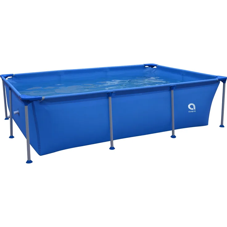 Avenli Frame Rectangular Pool 258 x 179 x 66 cm, Aufstellpool, rechteckig, ohne Pumpe, blau