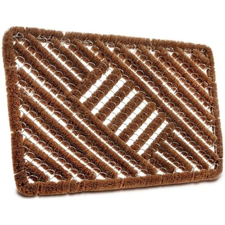 HANSE Home Fußmatte Grid Brushes Mat, Türmatte, rechteckig, Höhe: 33 mm, Gitter, Robust, Bürsten, Innen, Außen, Schmutzabtreter, Wetterfest – Bild 4