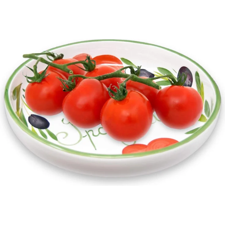 Lashuma Pastateller Tomate Olive, (1 St), Italienischer Nudelteller tief – Bild 6