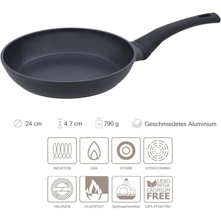 BRATPFANNE D24 H4.7CM/93325 RESTO – Bild 2