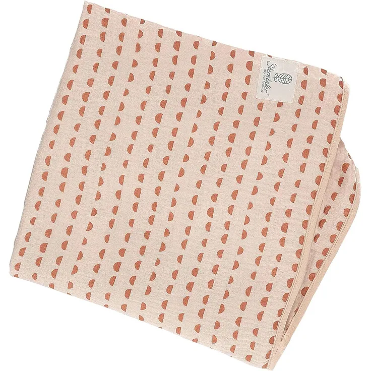 Sterntaler Babydecke Musselin Enna und Otti beige