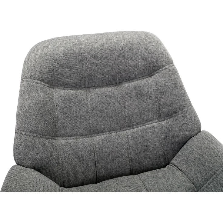 Vente-unique - LUOSTO - Sessel mit gerader Rückenlehne - Holz, Platte - Holz - Grau - 87 x 79 x 83 cm – Bild 5