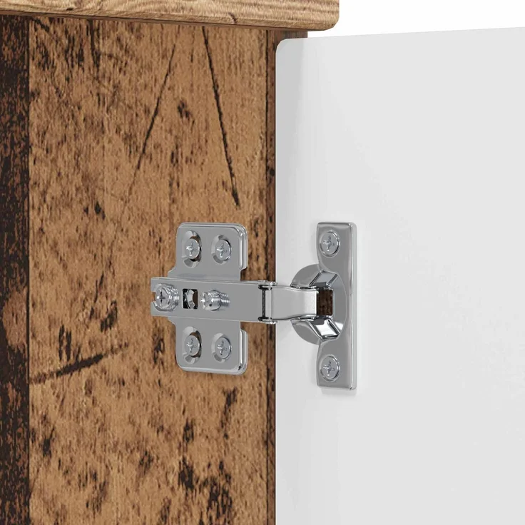 vidaXL Waschbeckenschrank Altholz 54 x 41 x 99,5 cm Holzwerkstoff 3404248 – Bild 10