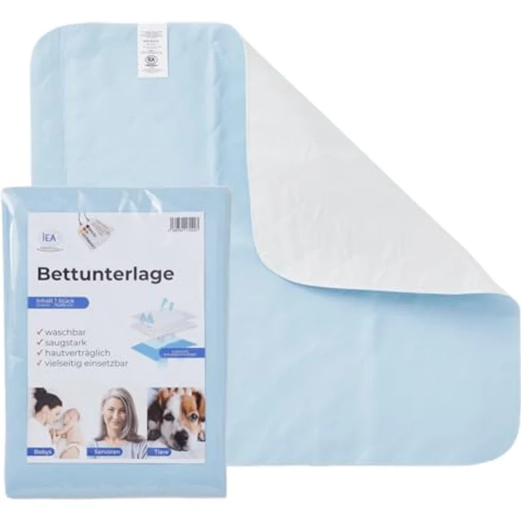 IEA Medical Waschbare Bettschutzunterlage – Bild 1