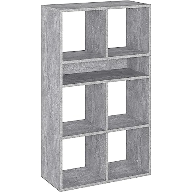 KOMTO Bücherregal RIM6 Regal Bücherregal Standregal Würfelregal Büroregal, Bücherschrank für Kinderzimmer Wohnzimmer 65,8 х 30,7 х 112,5 cm – Bild 6