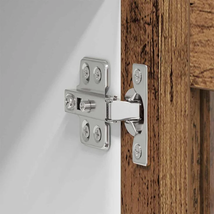 vidaXL Hängeschrank 2 stk. Altholz 60 x 31 x 40 cm Holzwerkstoff 884223 – Bild 10