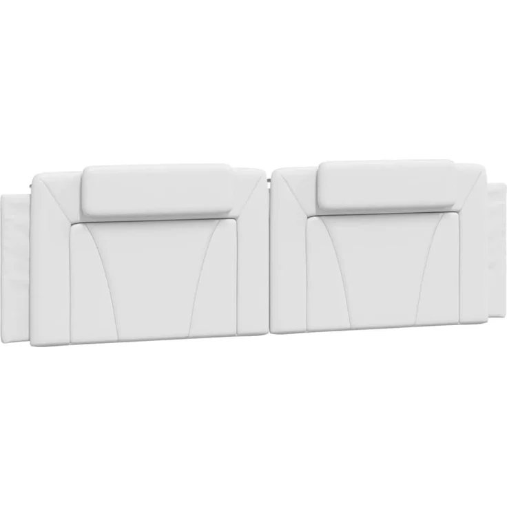 vidaXL Kopfteil-Kissen "Viana" Weiß 180 cm Kunstleder – Bild 2