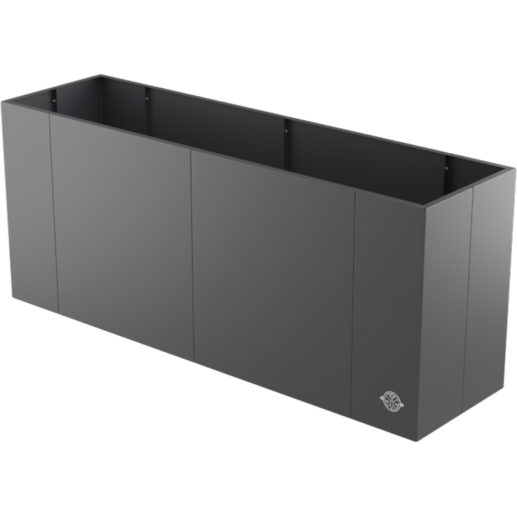 ELEO Hochbeet Monterosso 45 x 135 x 68 cm pulverbeschichtet Anthrazit