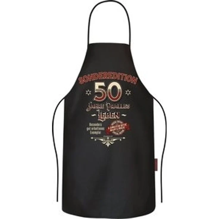 RAHMENLOS® Grillschürze Küchenschürze als Geschenk zum 50. Geburtstag: Sonderedition 50 – Bild 5