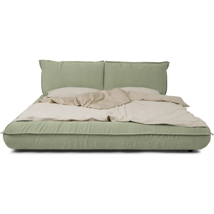 TOM TAILOR HOME Polsterbett PILLOW BED – lässiges Bett mit Kopfteil und Bettrahmen in Kissenform, besonders niedrige Optik – Bettrahmen mit abnehmbarem Bezug – Bild 3