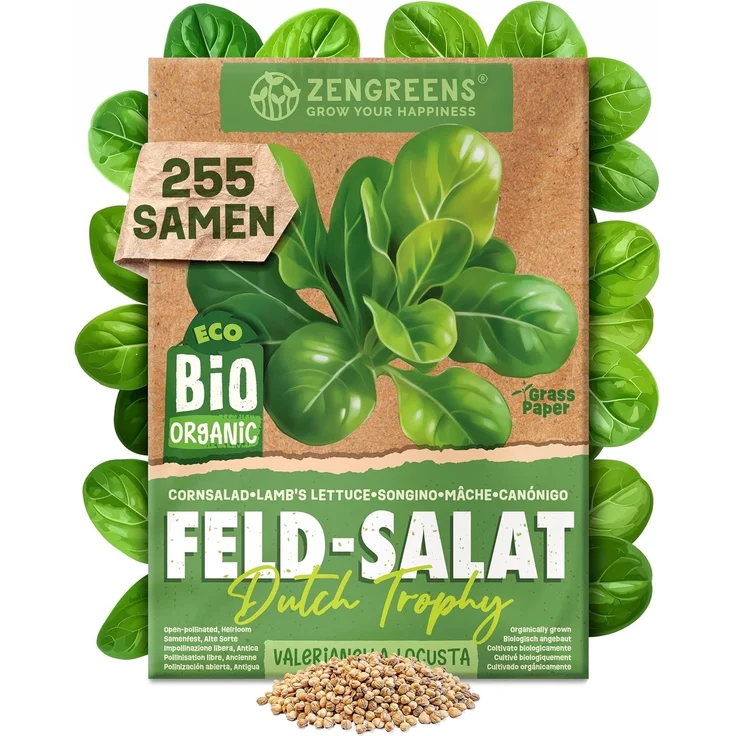 ZenGreens® - Bio Wintergemüsesamen im 20er Set - 20 Winter Gemüse Samen für den einfachen Anbau im Garten, Balkon oder Hochbeet - Pflanzensamen - Saatgut – Bild 10