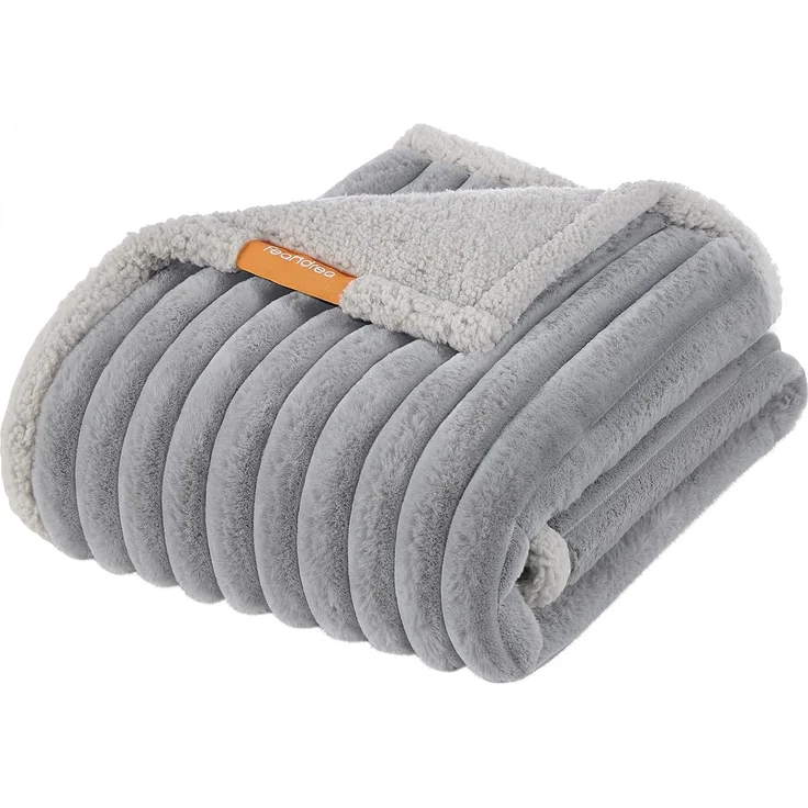 Feandrea Hundedecke, wasserdichte Decke, S, 73 x 63 cm, für Minihunde, beidseitig verwendbar, Hundesofa waschbar, taubengrau-hellgrau PPBDE033G01 – Bild 1