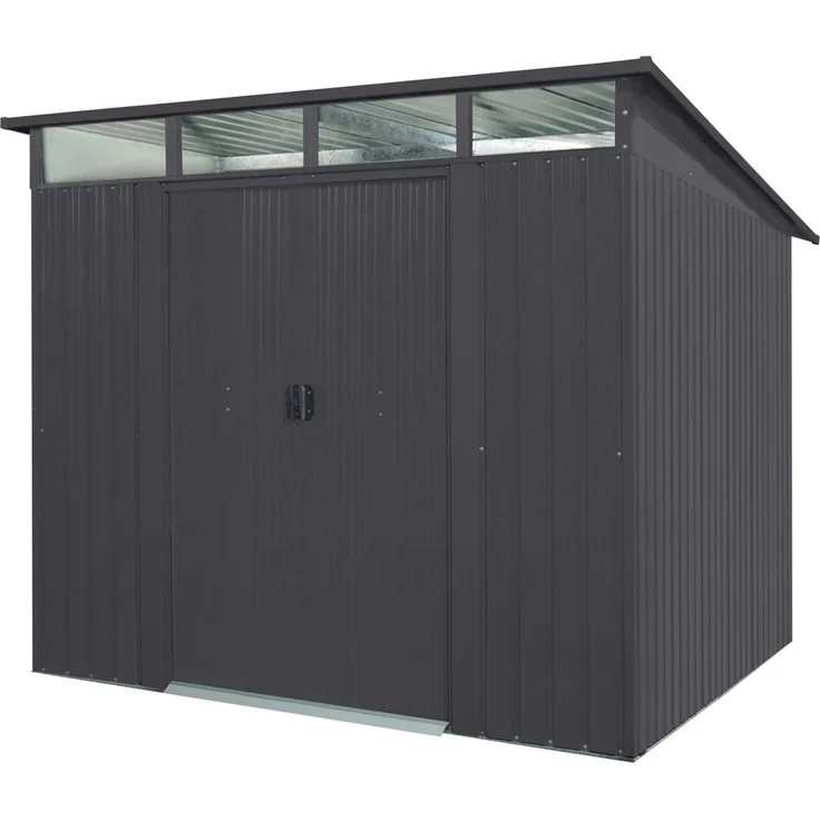 Pergart Gerätehaus "Lübeck" 89, anthrazit matt – Bild 1