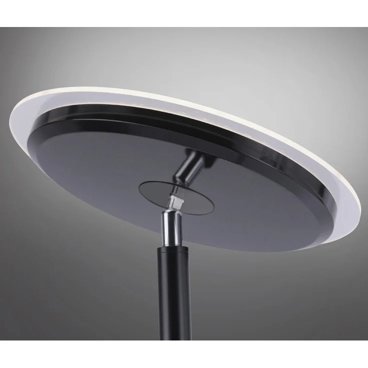 LED Deckenfluter, schwarz, Touchdimmer, Höhe 181 cm – Bild 10