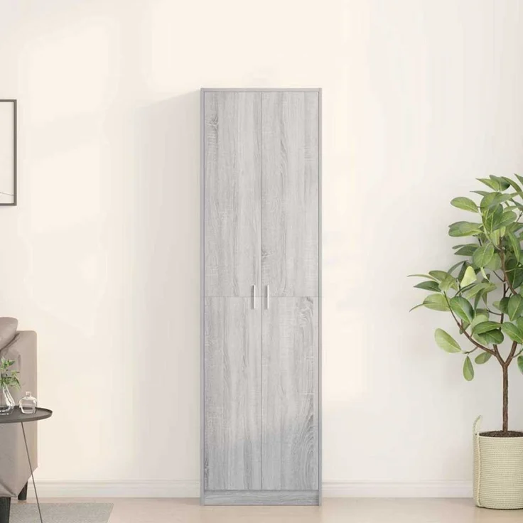 vidaXL Kleiderschrank Graues Sonoma 55 x 25 x 189 cm 3334013 – Bild 1