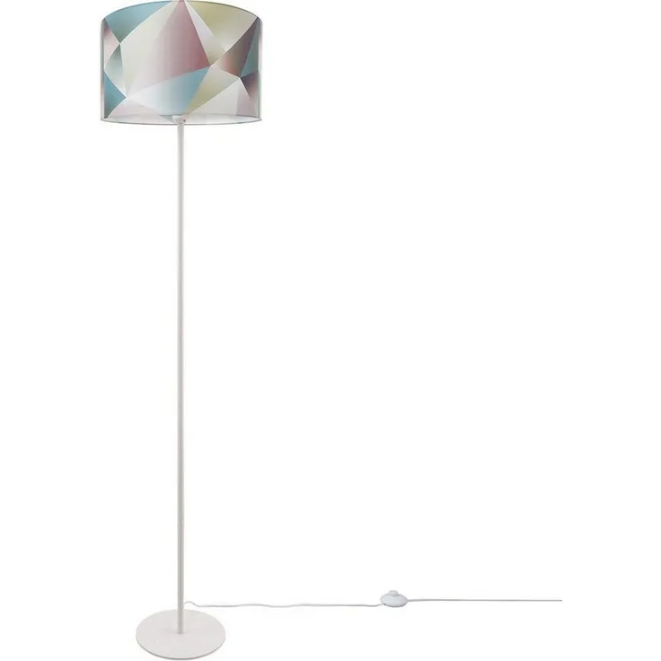Paco Home Stehlampe Kosy 309, ohne Leuchtmittel, LED Modern Wohnzimmer Schlafzimmer, Pastellfarben Deko E27