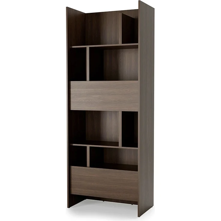 MEBLINI Schrank BC-22 für Schrankbett - Dunin Eiche - 84x217x40cm - Hochschrank mit Regalen, Fächern und Schublade – Bild 1