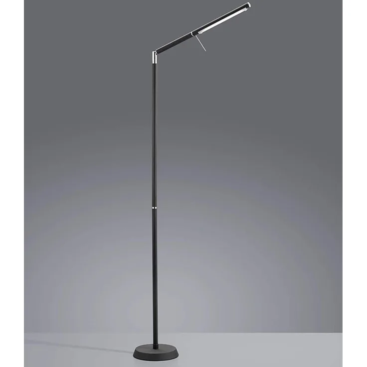 Trio Leuchten Standleuchte inkl. Sensordimmer LED, Metall schwarz, 162 x 18 x 42 cm